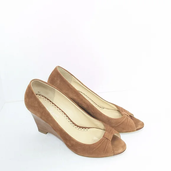 Johnston & Murphy suede wedges - Picture 15 of 16